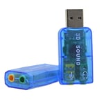 USB vers 3D audio USB carte son externe adaptateur 5.1 canaux son professionnel microphone 3.5 mm interface de audio