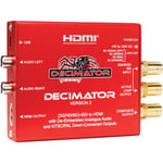 Decimator 2 3G/HD/SD-SDI til HDMI NTSC/PAL Downscaler & Analog Audio