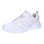 adidas Femme Strutter Basket, FTWR White/FTWR White/Bliss Pink, 39 1/3 EU