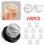 10pc Petrol Primer Strimmer Fuel Bulb Pump For Strimmers Hedge Trimmer Chainsaws