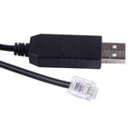 USB to RJ11 Cable for Skywatcher EQ6 EQ5 HEQ5 EQMOD ASCOM PC to Connect The Synscan Hand Controller (6feet/180cm, usb to rj11 6p4c)