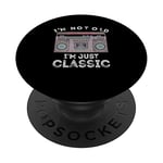 I'm Not Old I'm Classic Vintage Radio Cassette Player PopSockets Swappable PopGrip