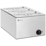 Royal Catering Bain Marie - 640 W 3 x GN 1/3