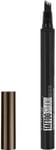 MAYBELLINE Tattoo Brow Micro Eyebrow Long Lasting 24 Hr Tint Pen 130 Deep Brown