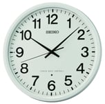 Seiko Radio Controlled Wall Clock QHR027W - Hvid