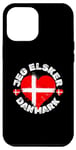 Coque pour iPhone 14 Pro Max « Jeg elsker Danmark » ou J'aime Danemark pour Grundlovsdag