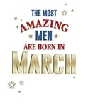 Born In March Birthday Card Male - Foil - Premium Quality - Cherry Orchard