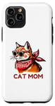 Coque pour iPhone 11 Pro Cat Mom Happy Mother's Day For Cat Lovers Family Matching
