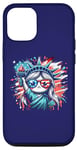Coque pour iPhone 14 Statue of Liberty Cute NYC New York City Manhattan Kawaii