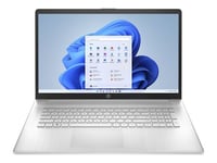 HP Laptop 17-cp2000nf - AMD Ryzen 5 - 7520U / jusqu'à 4.3 GHz - Win 11 Home - Radeon Graphics - 16 Go RAM - 512 Go SSD NVMe - 17.3" IPS 1920 x 1080 (Full HD) - Wi-Fi 5 - argent naturel - clavier : Français
