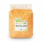 Red Lentils 1kg | Buy Whole Foods Online | Free Uk Mainland P&p