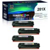 Tonerweb HP Color LaserJet Pro M252dn - Tonerkassett, erstatter 201X B/C/M/Y 4 stk. CF400X/CF401X/CF402X/CF403X HT-CF40X-4pack 78148