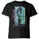 T-shirt Transformers Arcee Glitch - Noir - Enfants - 3-4 ans