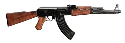 AK-47 Kalashnikov - trästock Replica