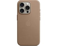 Skal Apple iPhone 15 Pro FineWoven Case med MagSafe - Mullvadsbrun