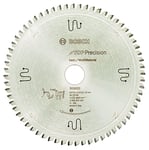Bosch 2608642097 BSMUB 64 Tooth Top Precision Circular Saw Blade, 0 V, Silver
