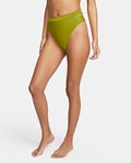 Nike Swim Women's Cut-Out High-Waisted Bikini Bottoms