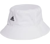 Classic Cotton Bucket hatt Dam WHITE/BLACK OS Men
