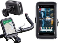 Navitech Premium Waterproof Bike Mount - Compatible With The Samsung Galaxy A71 SM-A715F/DS 4G LTE