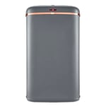 Tower T838010GRY Cavaletto Square Sensor Bin, 58L, Grey and Rose Gold