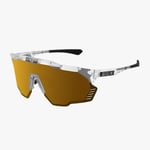 Scicon Aeroshade Kunken cykelglasögon Crystal Gloss Multimirror Bronze