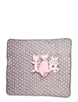 Fleecefilt Och Gosedjur Giftset Rosa Räv Baby & Maternity Baby Sleep Baby Blankets Pink Carlo Baby