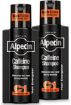 Alpecin Black Mens Shampoo with new Fragrance 2x 250ml | Hair Growth Shampoo | |