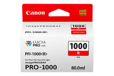 Canon PFI-1000 R - rød - original - blækbeholder