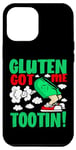 iPhone 14 Plus Celiac Disease Funny Gluten Got Me Tootin Gluten Free Era Case