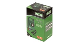 SALKI Compresseur d'air portable DC-12V - Mini pompe à air avec prise d'air de voiture 12V, compartiment de buse intégré, professionnel, usage professionnel, vert