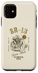 iPhone 11 SR-13 Scenic Route Florida Motorcycle Ride Distressed Design Case