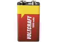 Voltcraft Vc-9V-Li-1200Mah 9 V-Blokbatteri Litium 1200 Mah 9 V 1 Stk