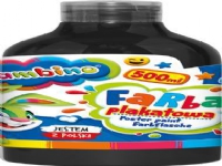 Poster paint in a bottle 500 ml black bambino