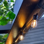 Lightson - Cozy Start 5m - Partyslinga - Svart