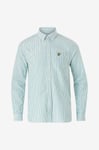 Lyle & Scott - Skjorta Stripe Oxford Shirt - Grön