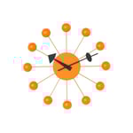 Vitra - Ball Clock väggklocka Orange - Klockor - George Nelson - Orange