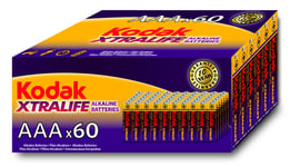 KODAK - Pile - XTRALIFE Alcaline - AAA / LR03 - pack 60