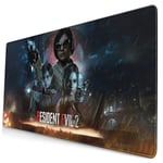 Re-si-dent Evil Mouse Pad Rectangle Non-Slip Rubber Gaming/Working Geek Mousepad Comfortable Desk Mousepad Gift 15.8x29.5 in