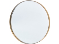 FanniK spegel, rund, 46 cm, antik mässing