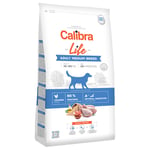 Calibra Dog Life Adult Medium Breed Kyckling - Ekonomipack: 2 x 12 kg