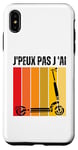 Coque pour iPhone XS Max Je Peux Pas J'ai Trottinette Electrique Trot Élec Freestyle