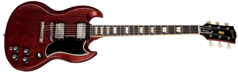 Gibson 1961 Les Paul SG Standard Reissue Stop-Bar VOS Cherry Red