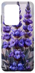 Galaxy S20 Ultra Purple Lavender Blossom Leaves Flowers Floral Girly Case