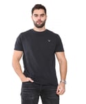 Gant Mens T-Shirts - Black Cotton - Size 3XL