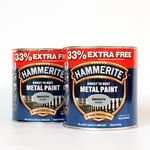 Hammerite Metal Paint Smooth - Silver - 2L Value Pack