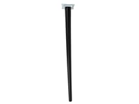 Bordben I Sort Bøg - Konisk Ø25/45 L700 Mm (Lige)