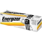 Energizer Industrial D / LR20 Batterier (12 stk.)