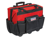 Sealey Tool Storage Bag on Wheels With Carry Handles 450mm Heavy Duty AP512