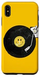 iPhone XS Max Happy Hardcore Vinyl Record Deck Acid House Ravers Case