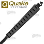 Quake 'The Claw' QD Swivel Black Rifle / Shotgun Sling QR SURE GRIP PAD +Swivels